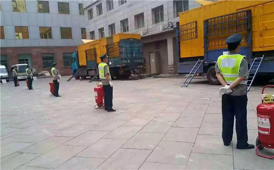 西宁租赁发电机案例